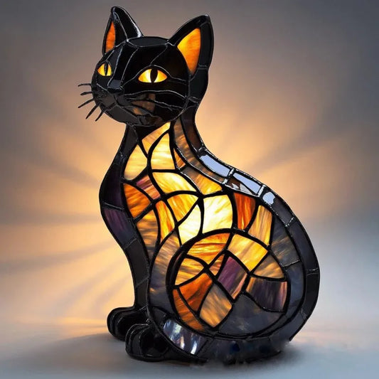 Lampa Kot Brillant o Północy