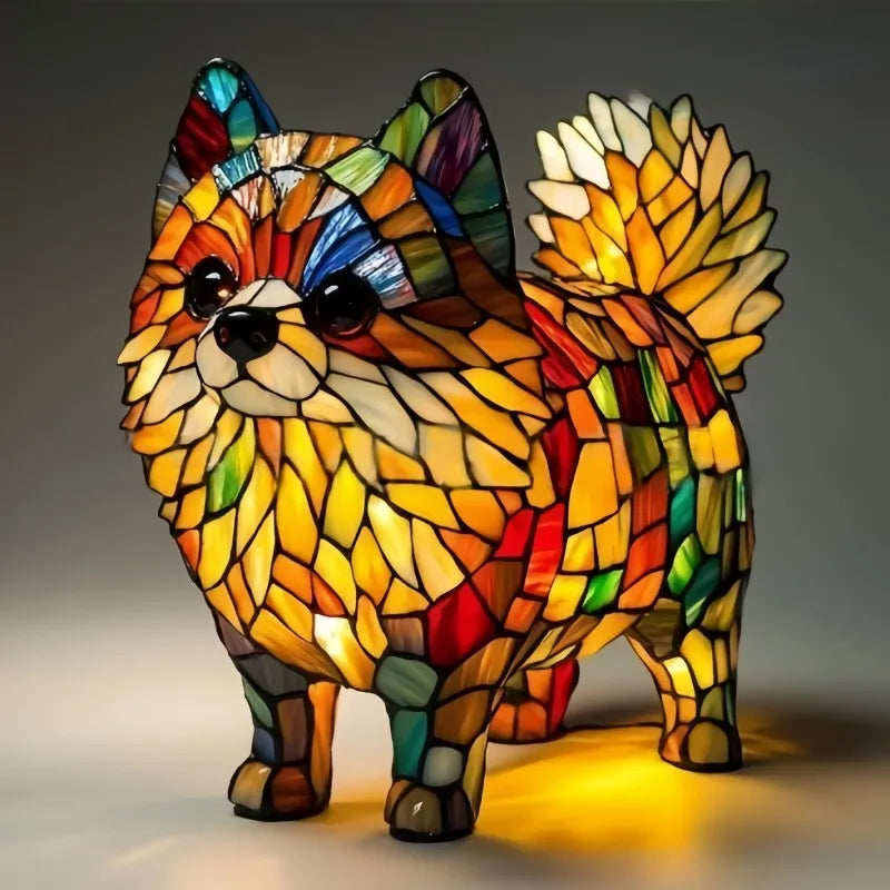 Figurka Lampy Pomeranian Radiant Luminous