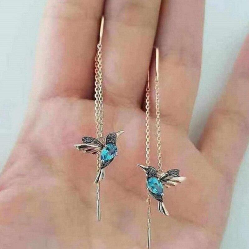 Kolczyki emaliowe i z cyrkoniami Colibri